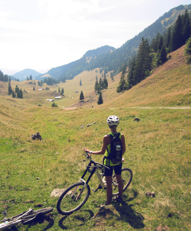 Biking near Rosenheim