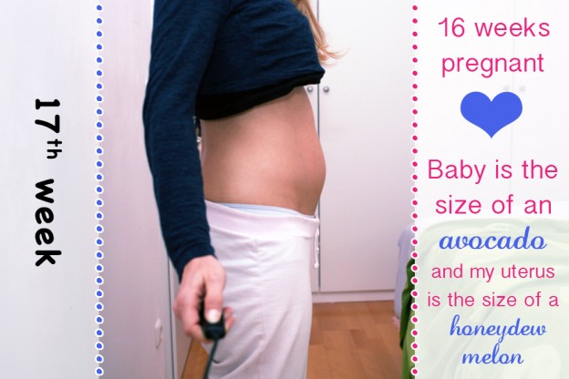 My 17th week baby bump story