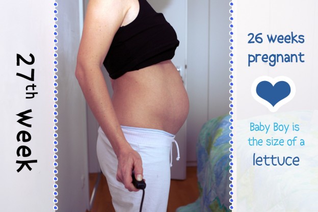 My 27th week baby bump story