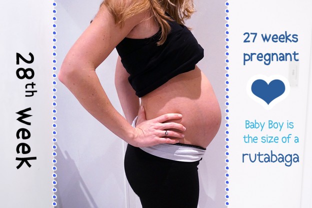 My 28th week baby bump story