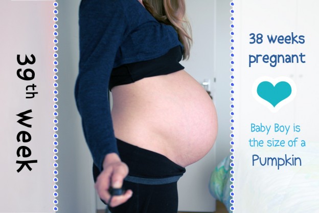 My 39th week baby bump story