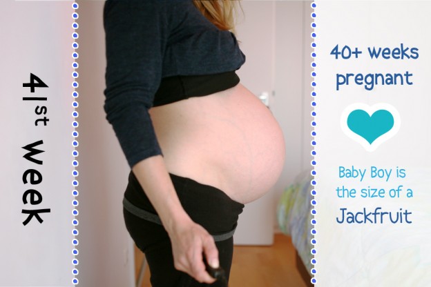 My 41st week baby bump story