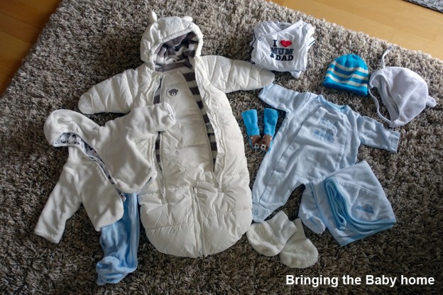 Clothes for bringing our Baby home