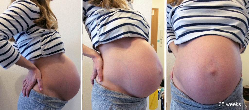 35 weeks pregnant